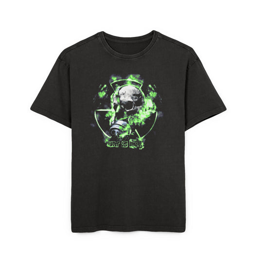Toxic Skull Acid-Wash Tee